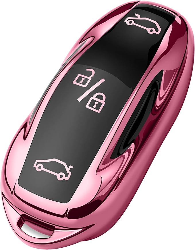 Tukellen for Tesla Key Fob Cover Key Shell Protection Case Compatible with Tesla Model 3 Model Y ... | Amazon (US)