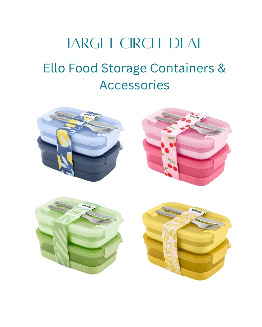 It’s Target Circle Week and we are taking 
advantage of all the school lunch packing deals before all the good colors are gone!

#LTKHome #LTKFamily #LTKFindsUnder50