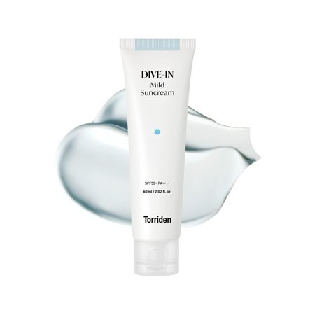 Mild Sunscreen SPF 50+ PA++++ Non-Nano Sunblock Hyaluronic Acid Zinc Oxide for Sensitive Dry Dehydra | Walmart (US)
