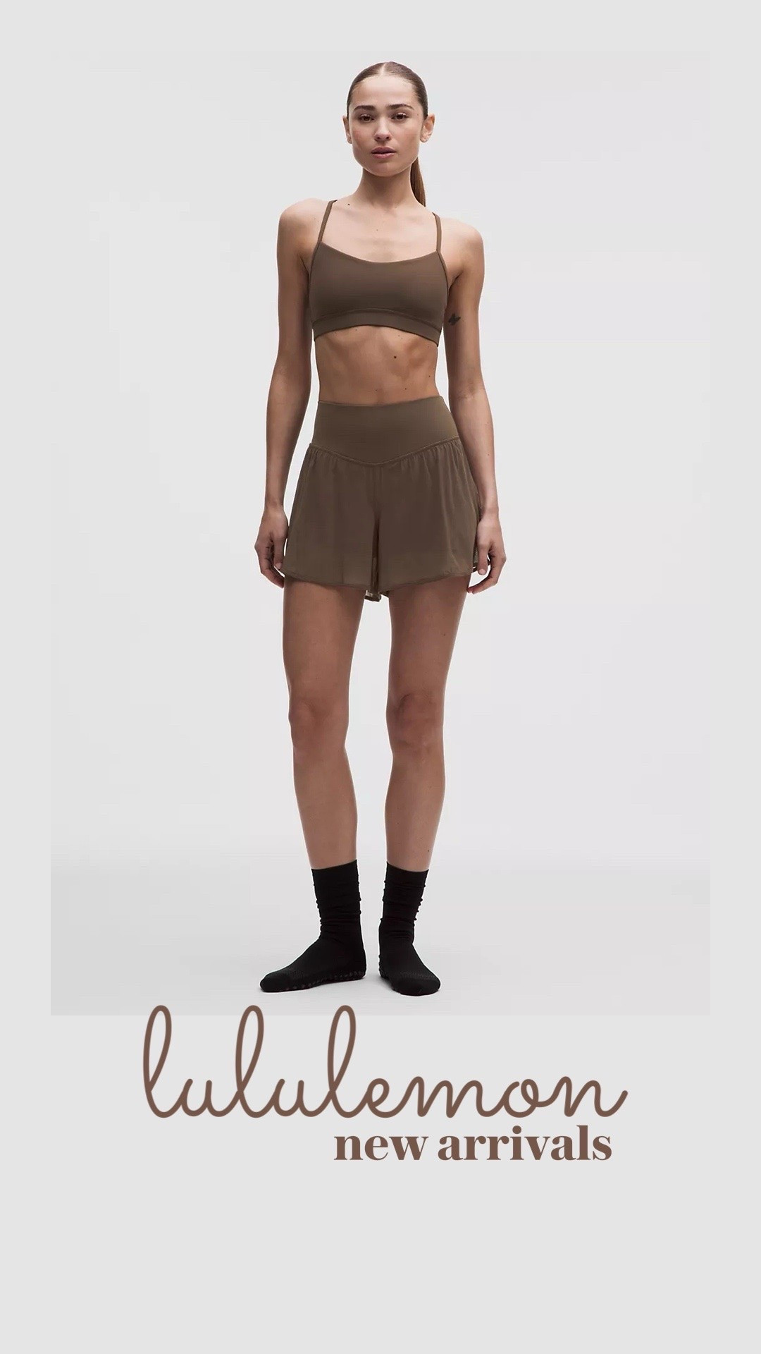 @lululemon new arrivals and one of my favorite styles of shorts ever - the Nulu and Mesh 3.5” - are back! Ordered them in walnut crunch, the new shake it out length & the scuba dress!

#LTKActive #LTKfitnessgoals #LTKootd