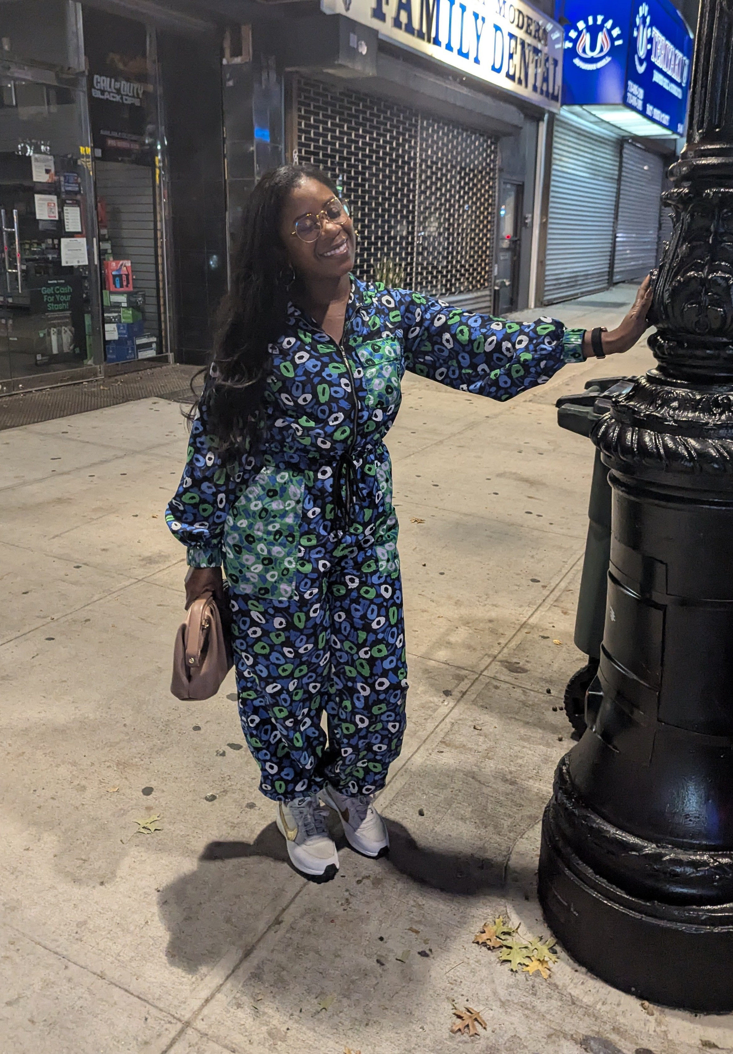 One of my favorite jumpsuits!! It's still a bit warm here in NYC so I'm rocking this until it gets super cold. 

#LTKItBag #LTKFindsUnder50 #LTKStyleTip