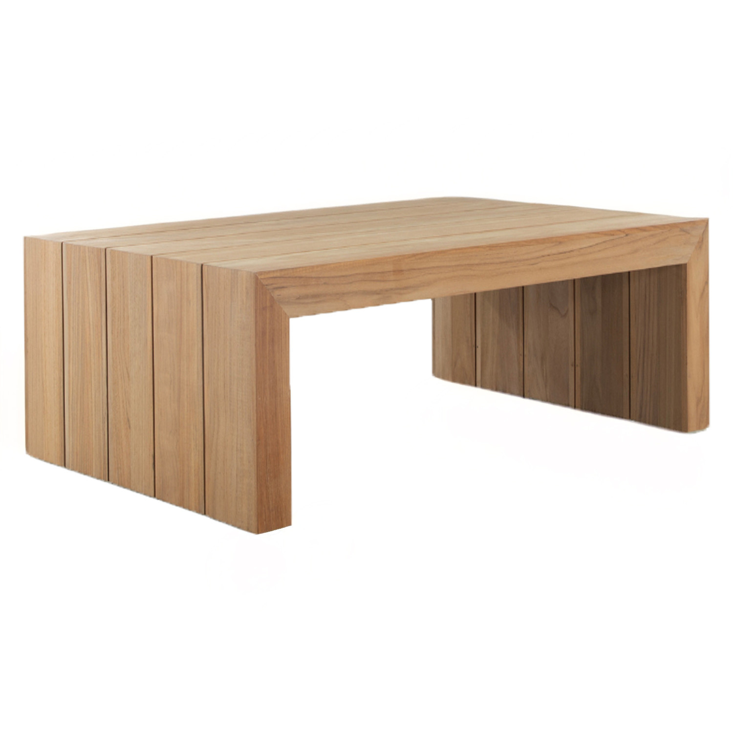 Messina Coffee Table Small In Natural Teak | 1stopbedrooms