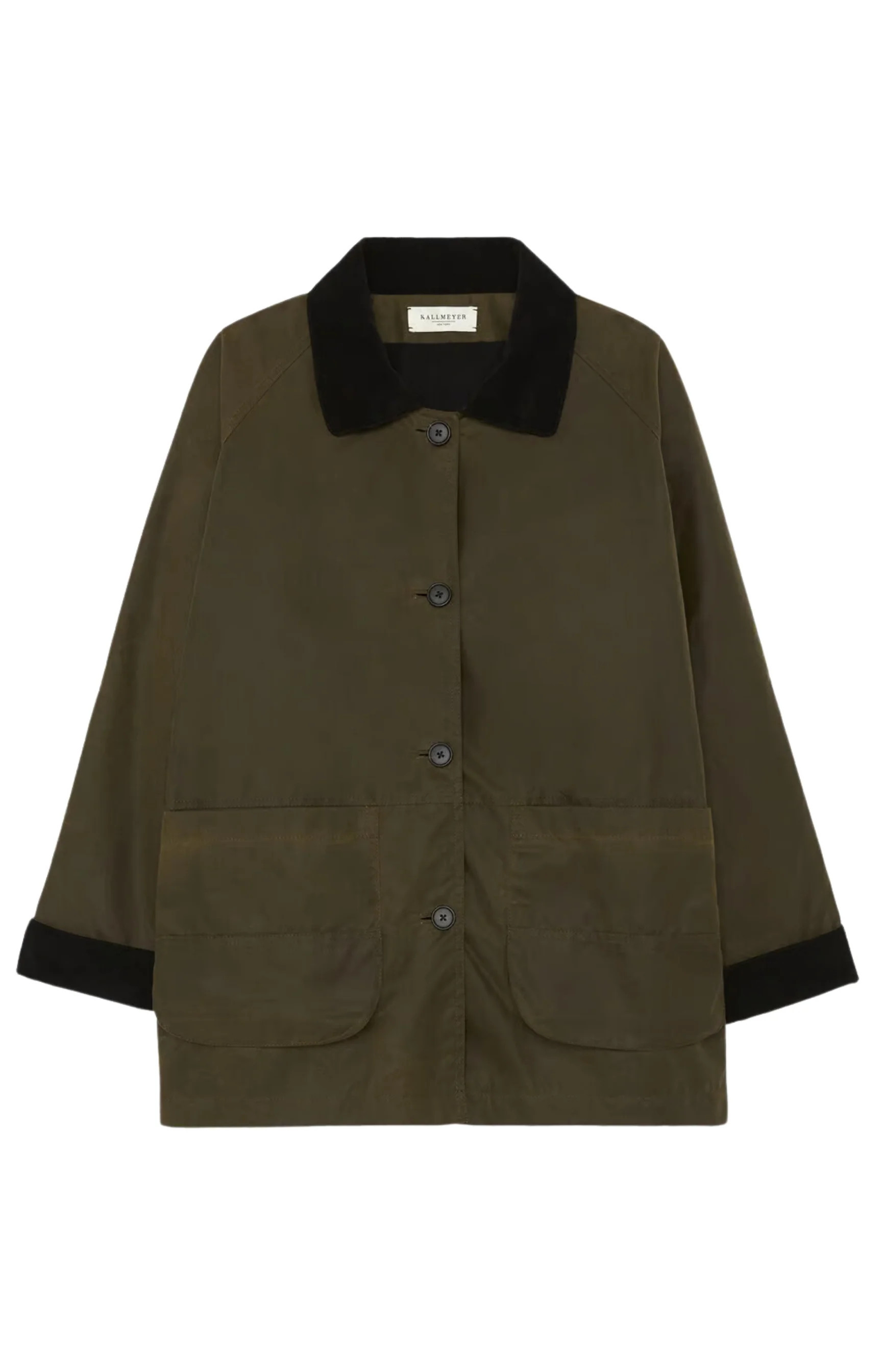 Lottie Field Jacket in Olive | Ludivine