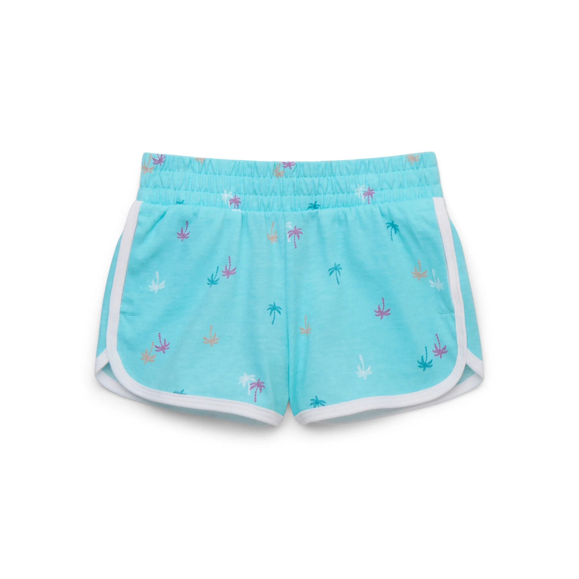 Wonder Nation Girls Knit Dolphin Shorts, Sizes 4-18 & Plus | Walmart (US)