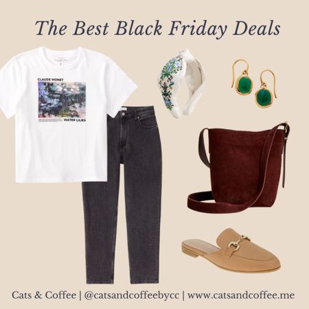 Black Friday Sales That Caught My Eye 🛍️ Whether you've got your eye on something specific or you're just window shopping, I have a guide to make your Black Friday shopping a breeze! 

Check out the best Black Friday deals and see what I'll be shopping for myself here (hint: the jeans and tee here!): https://catsandcoffee.me/black-friday-sales/

#LTKsalealert #LTKmidsize #LTKCyberWeek