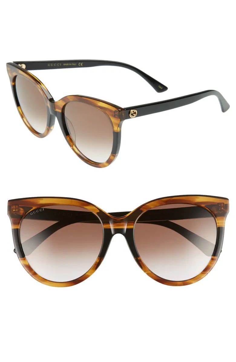 Gucci 55mm Round Sunglasses | Nordstrom