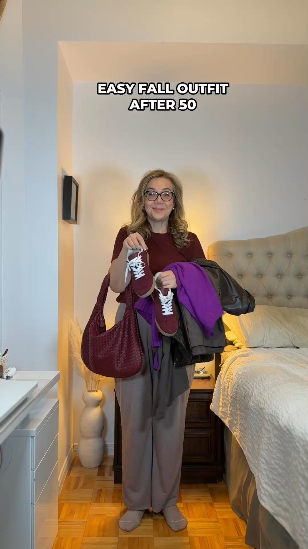 Easy Fall outfit formula with a sweater in trendy color. Save for inspiration and follow for more!

#LTKover50style #LTKwinter #LTKautumn