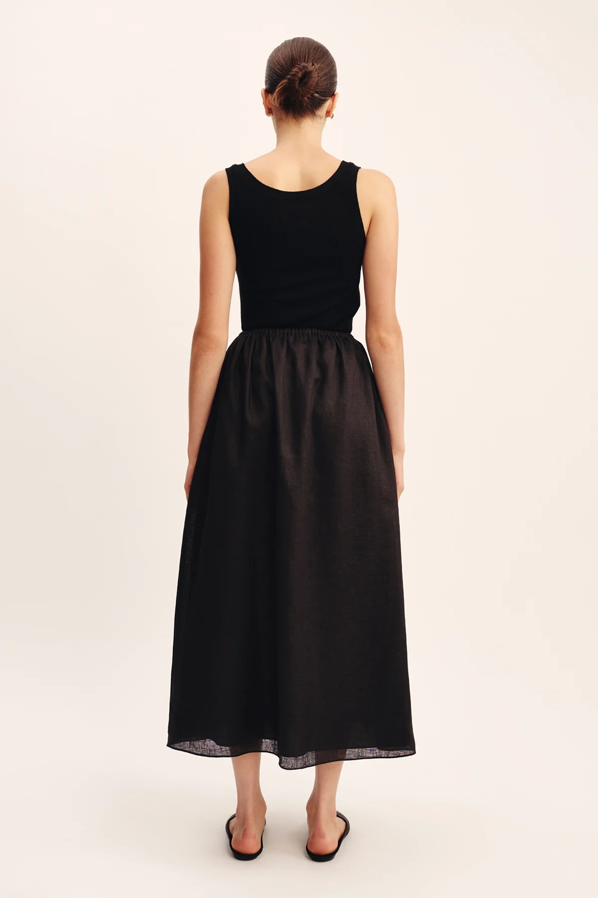 GINNY SKIRT - BLACK | POSSE (US)