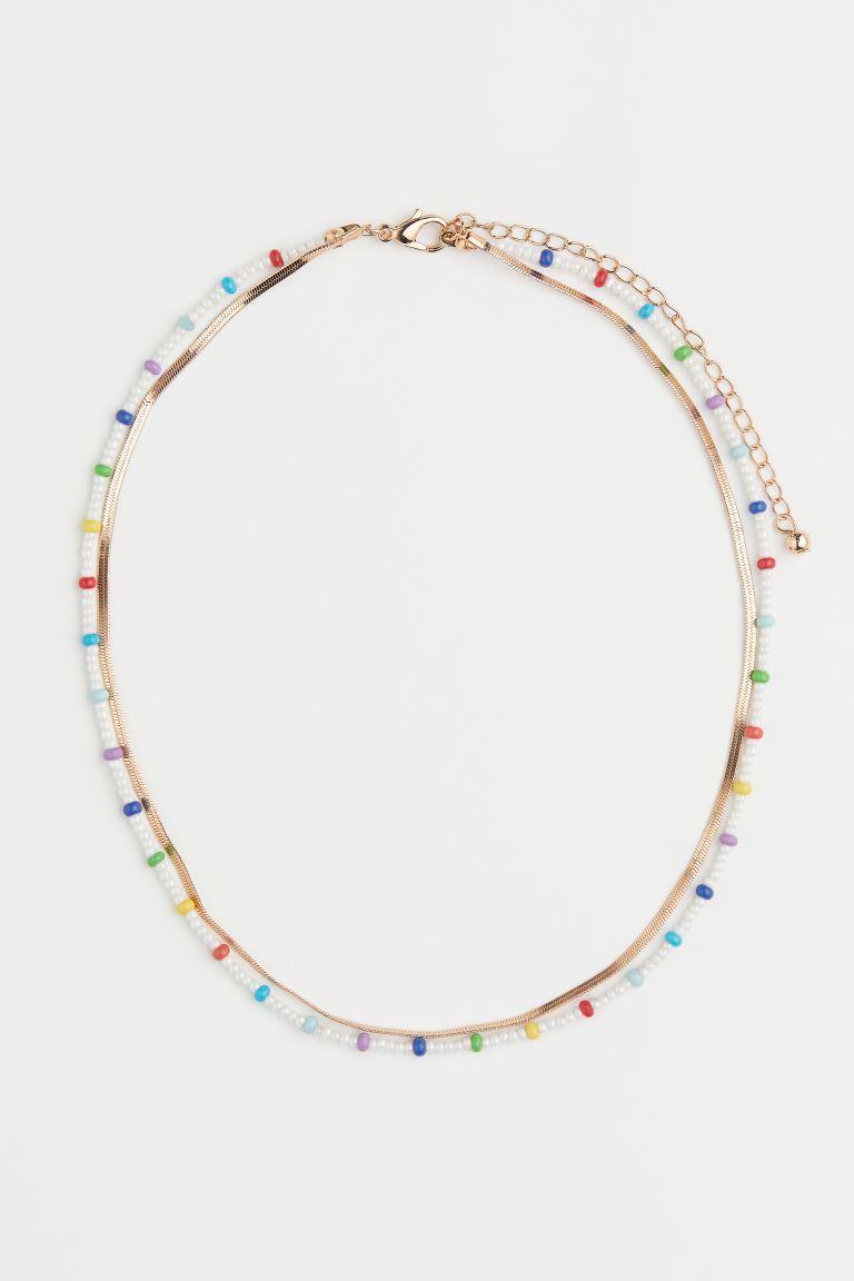 Zweireihige Halskette | H&M (DE, AT, CH, NL, FI)