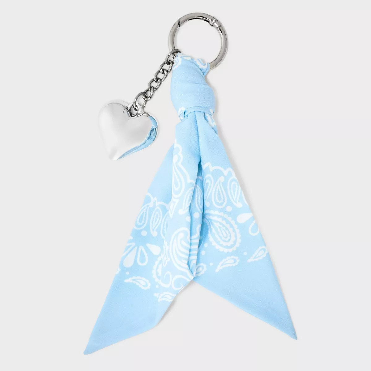 Bandana and Heart Bag Charm - Universal Thread™ Navy Blue | Target