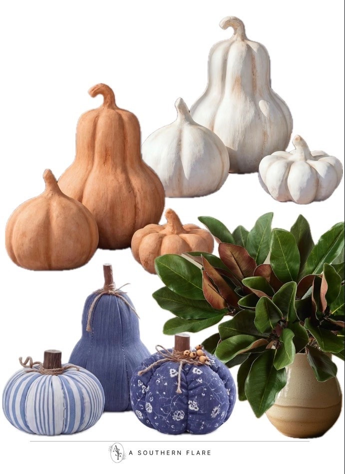 Get ready for fall with these charming pumpkins! Perfect for your home decor. #FallDecor #HomeDecor