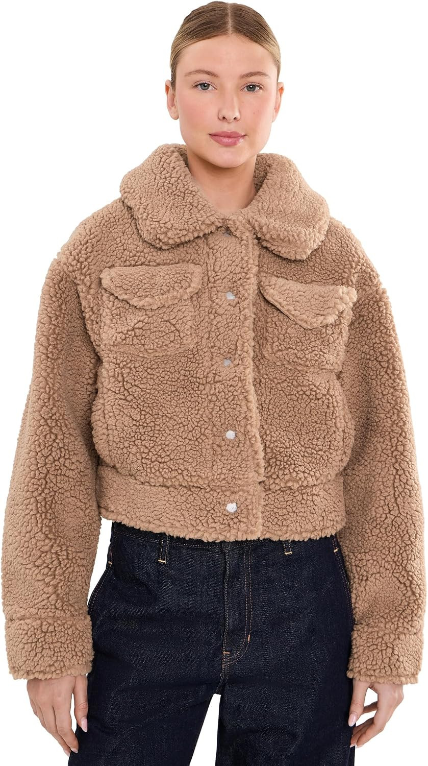 UGG Women's Frankie Short Trucker Jacket | Amazon (US)
