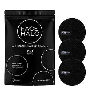 Face Halo | Reusable Makeup Remover Pads, Round Makeup Remover Pads for Heavy Makeup & Masks - Mi... | Amazon (US)