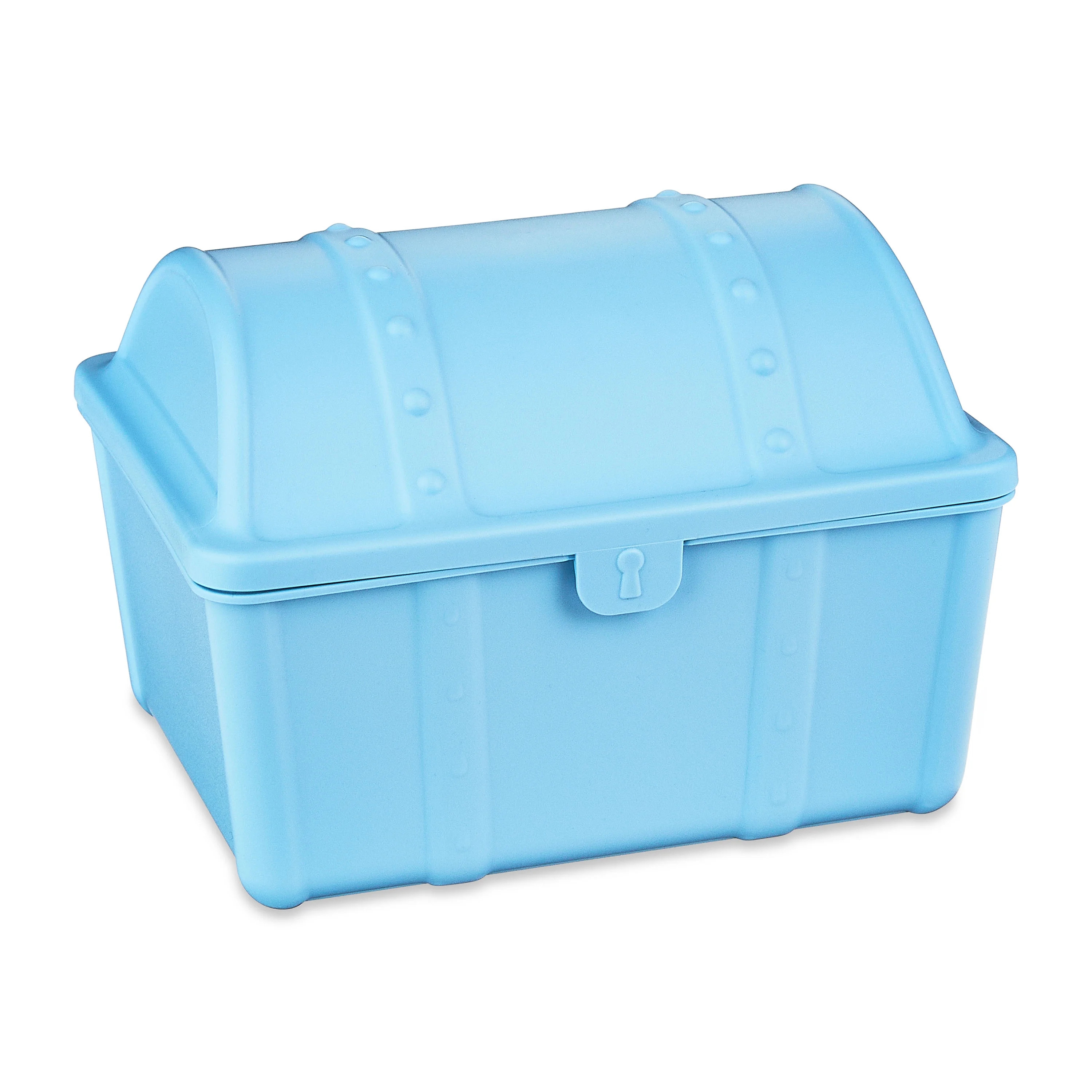 Pen+Gear Treasure Box, Sky Blue, Desktop Organizer, 9” x 7” x 6.25” | Walmart (US)