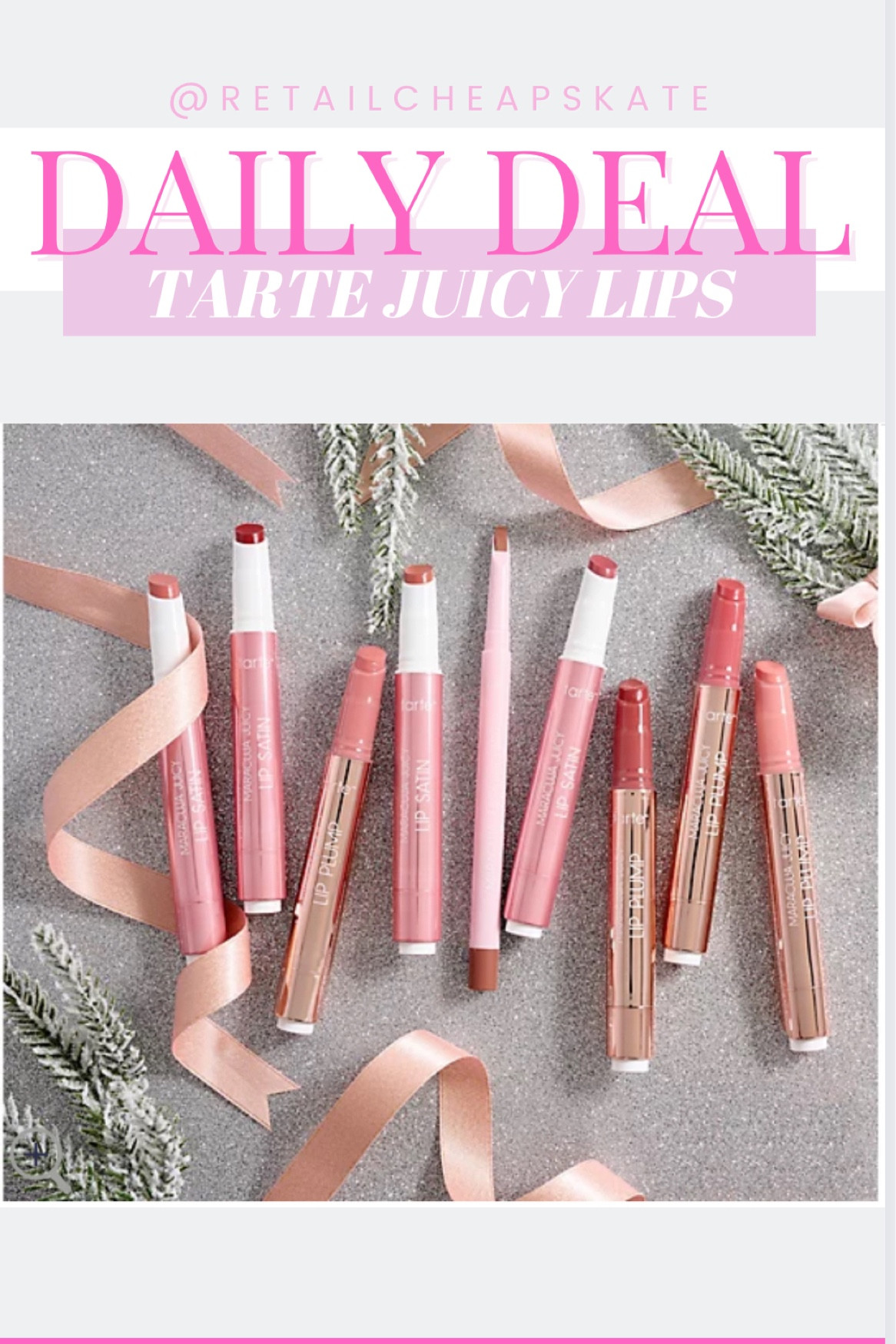 Tarte juice lips on sale 

#LTKstyletip #LTKsalealert #LTKfindsunder50