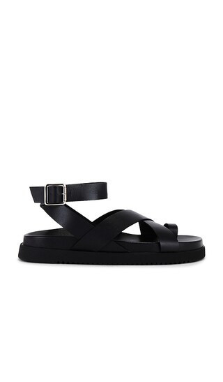 Steve Madden Mira Sandals in Black. - size 8.5 | Revolve Clothing (Global)