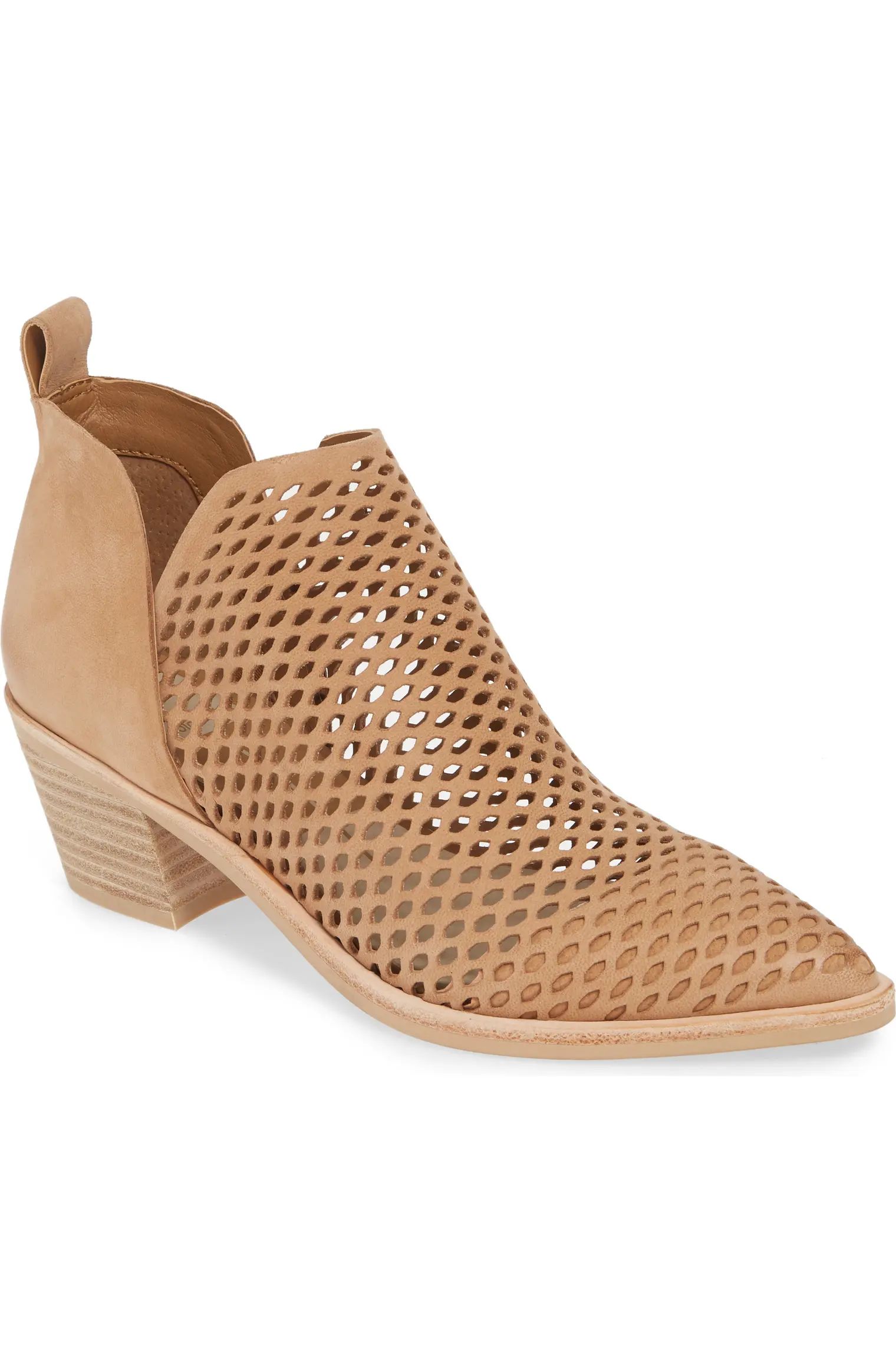 Sher Perforated Bootie | Nordstrom