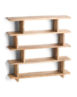 27x27 Stacked Wood Shelf | Home | Marshalls | Marshalls