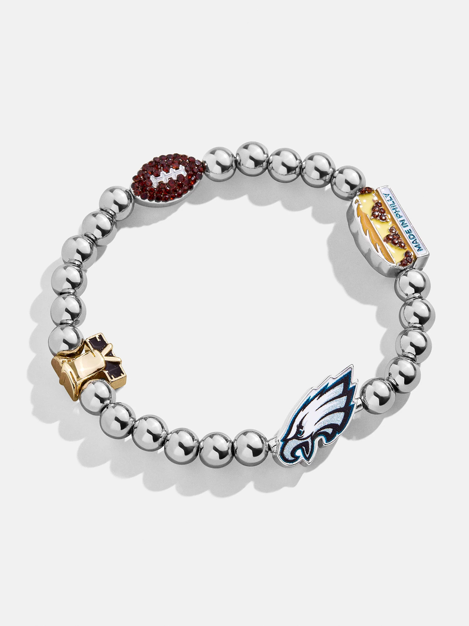 Philadelphia Eagles NFL Charm Bracelet - Philadelphia Eagles | BaubleBar (US)