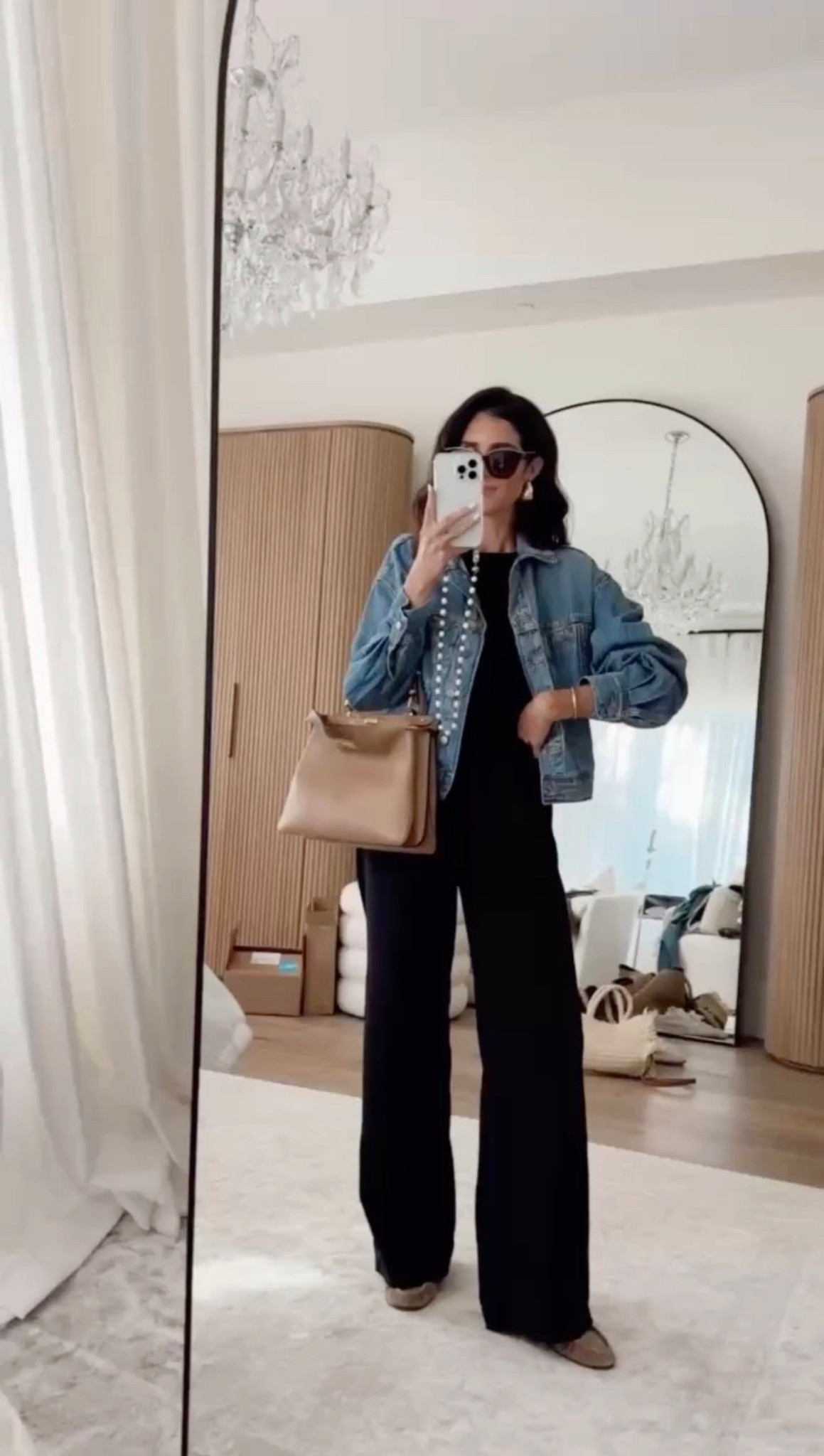 I want to share this super comfortable  outfit from @Target  ! I’m just shy of 5-7” wearing the size XS denim jacket and pants. #stylinbyaylin #monochromoutfit #springstyle

#LTKSeasonal #LTKgrwm #LTKootd