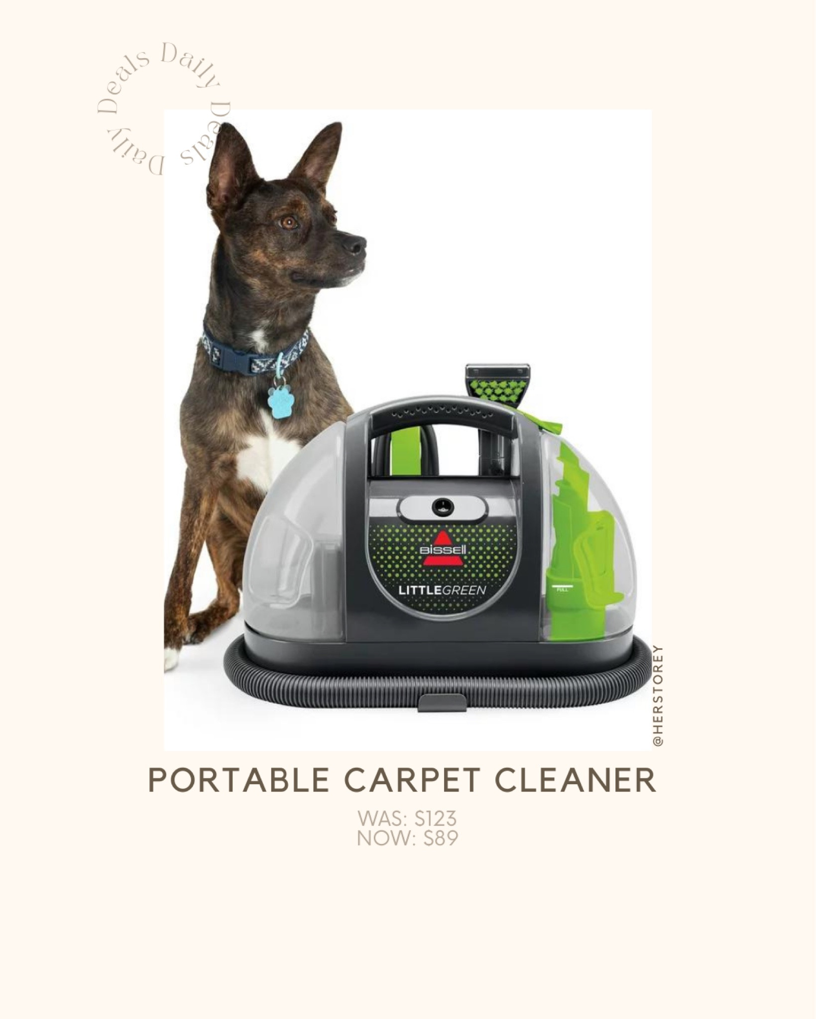 Portable Carpet Cleaner
Was: $123
NOW: $89

#LTKsalealert #LTKhome #LTKfindsunder100