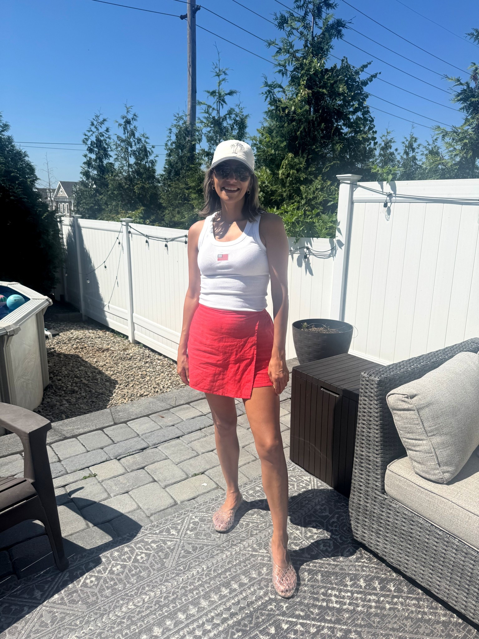 4th of July outfit 
This $12 is so cute! Wearing xs 
I have 2 colors 

#LTKSaleAlert #LTKFindsUnder50 #LTKStyleTip