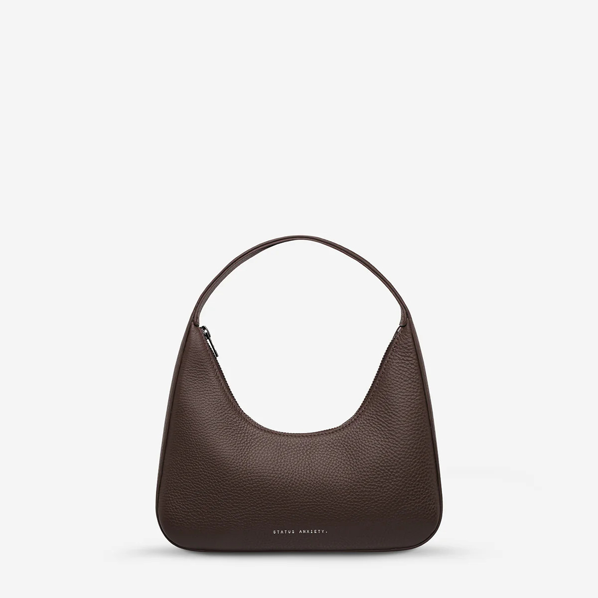 Aurora Women's Cocoa Leather Bag | Status Anxiety® | Status Anxiety 