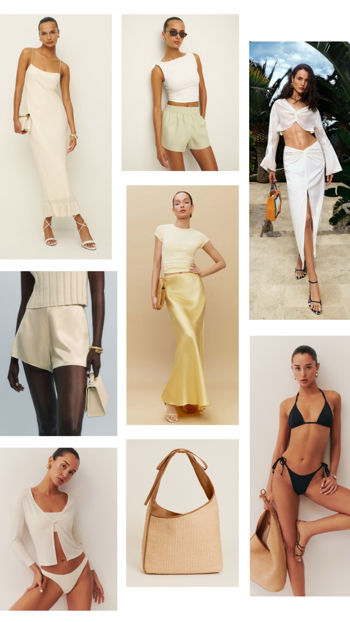 Reformation finds!
honeymoon, summer finds, silk shorts, matching sets, swim suit, vacation 🤍

#LTKTravel #LTKSwim #LTKFindsUnder100