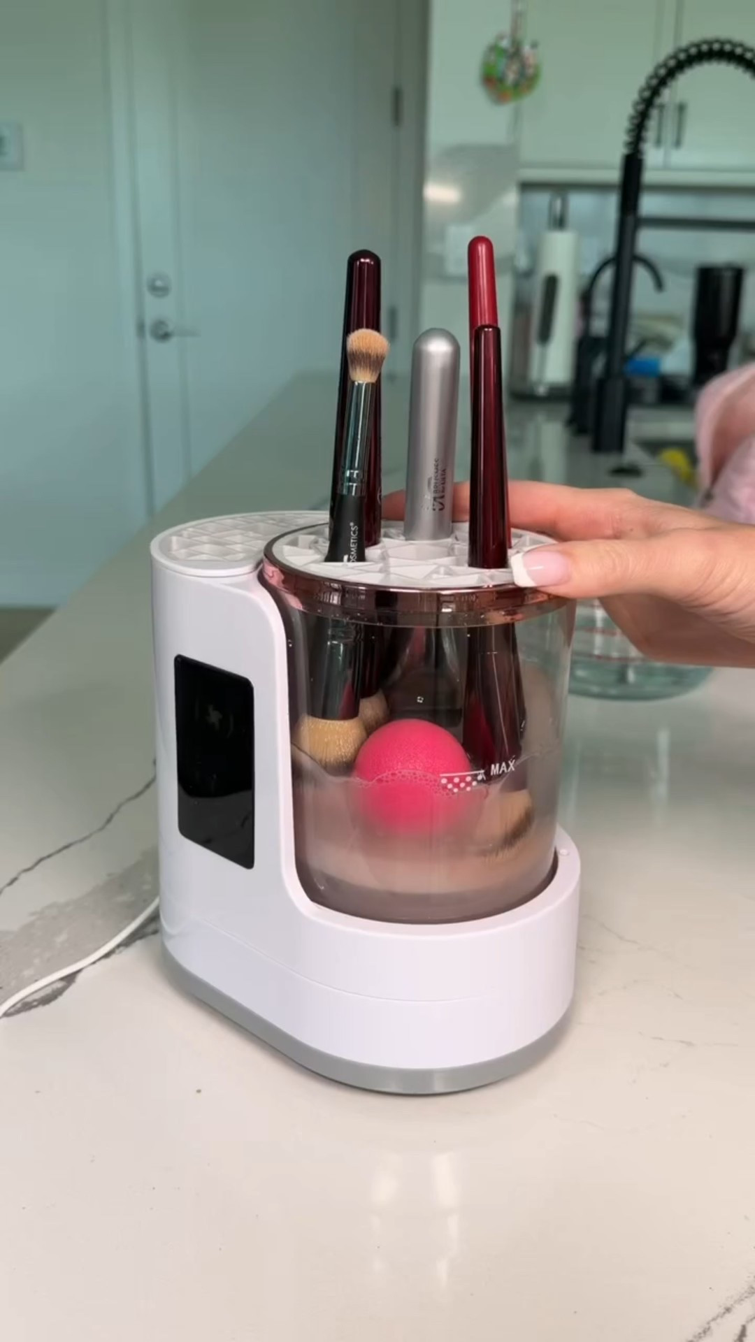 Trying the viral makeup brush cleaner and dryer! I am obsessed!

#LTKgrwm #LTKBeauty #LTKFindsUnder50