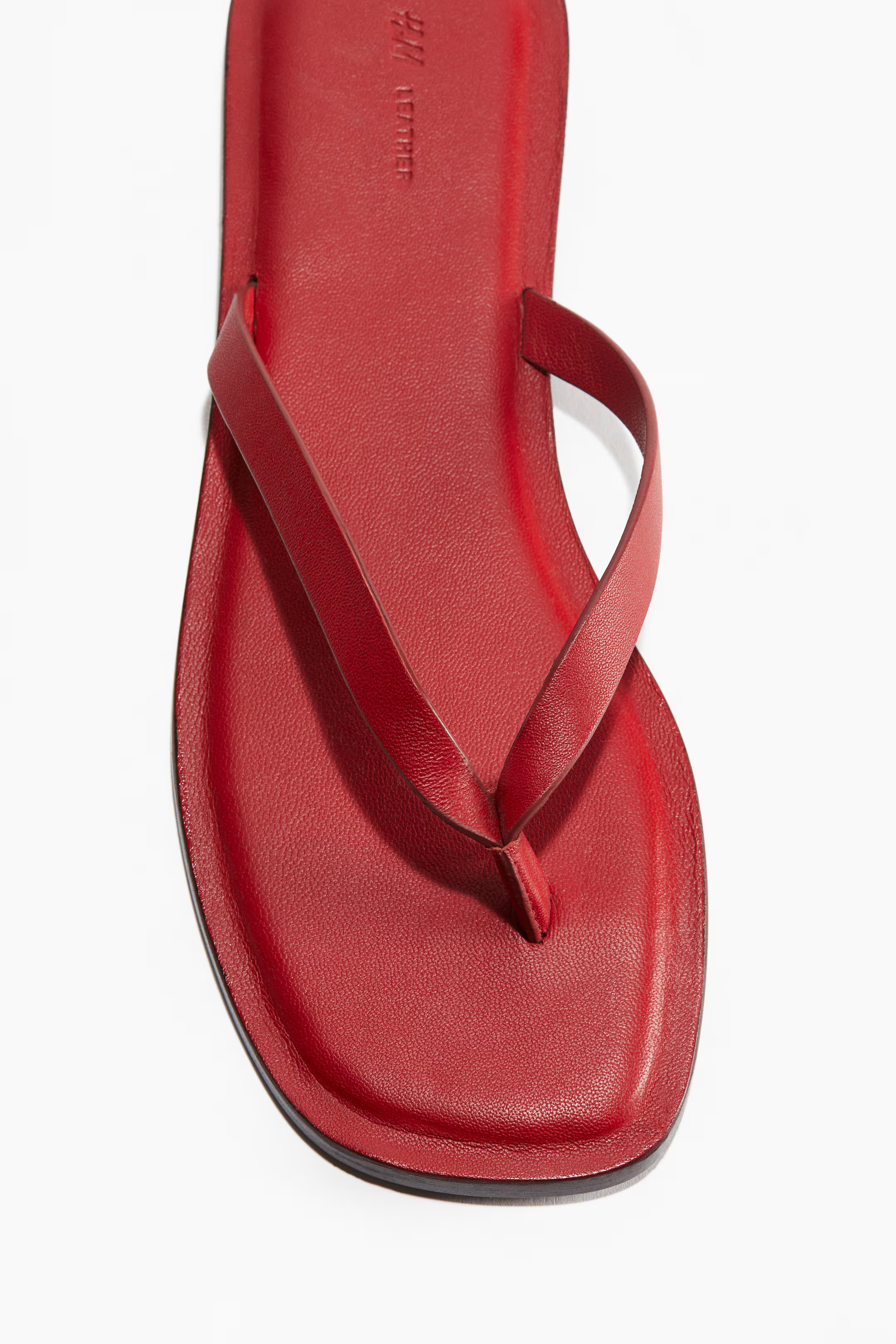 Leather flip-flops | H&M (UK, MY, IN, SG, PH, TW, HK)