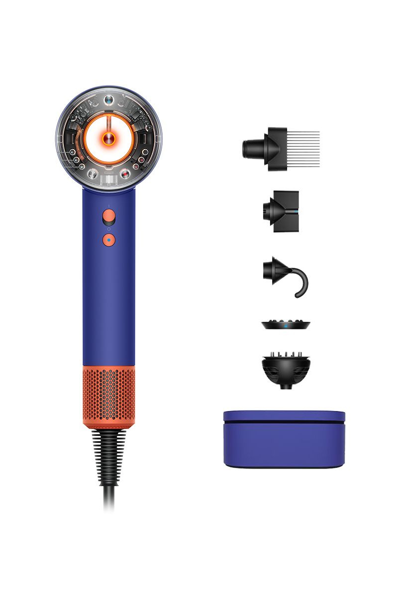 Dyson Supersonic Nural™ Intelligent hair dryer (Vinca blue/topaz) | Dyson Australia
