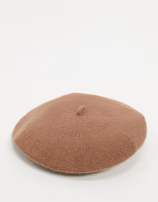 Boardmans beret in camel | ASOS (Global)