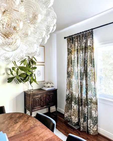 I love how these Ballard curtains complete the space and really feel designer. They are ON SALE NOW and are the perfect blend of texture and deeper colors to elevate my space. My bubble chandelier is over $500 off also! Shop this look today! 

Dining room design, interior design, home finds, curtain panels, Ballard designs, style curtains, style tip, drapery, drapery pins, diy, window treatments, chandelier, curtain panels, home decor, dining room inspiration, cb2, visual comfort, lighting, bubble chandelier, buffet, sideboard, rug, neutral rug, Modern home decor, traditional home decor, budget friendly home decor, Interior design, look for less, designer inspired, Amazon, Amazon home, Amazon must haves, Amazon finds, amazon favorites, Amazon home decor #amazon #amazonhome


#LTKStyleTip #LTKSaleAlert #LTKHome