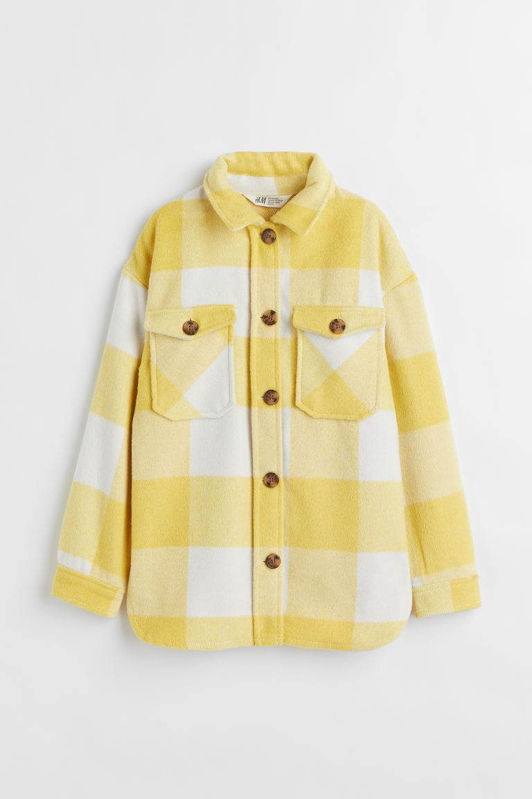 Twill Shirt Jacket | H&M (US + CA)