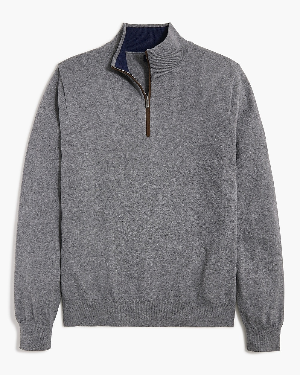 Cotton-blend half-zip | J.Crew Factory