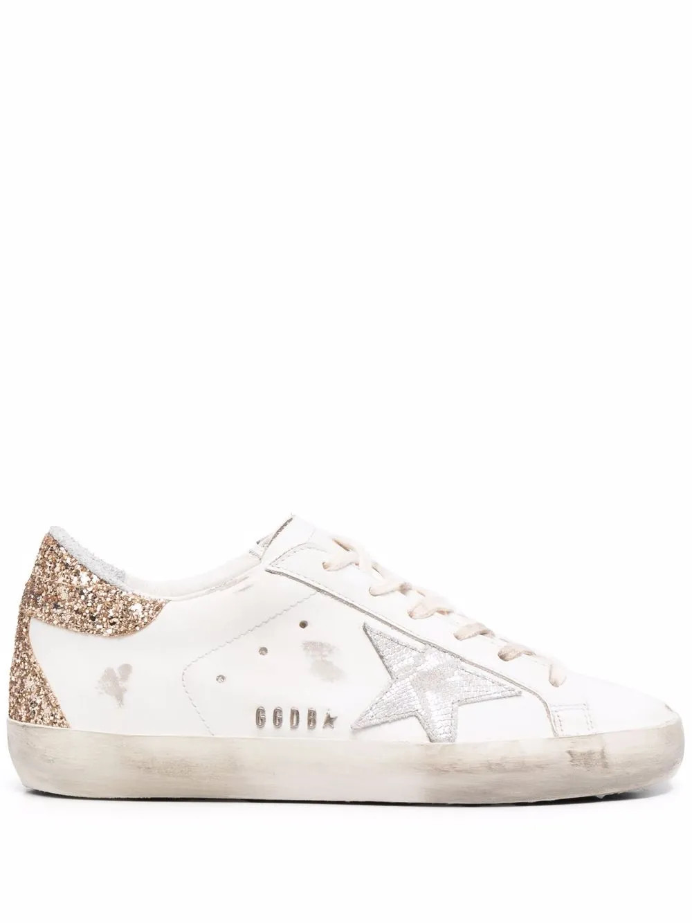 star-patch lace-up sneakers | Farfetch Global