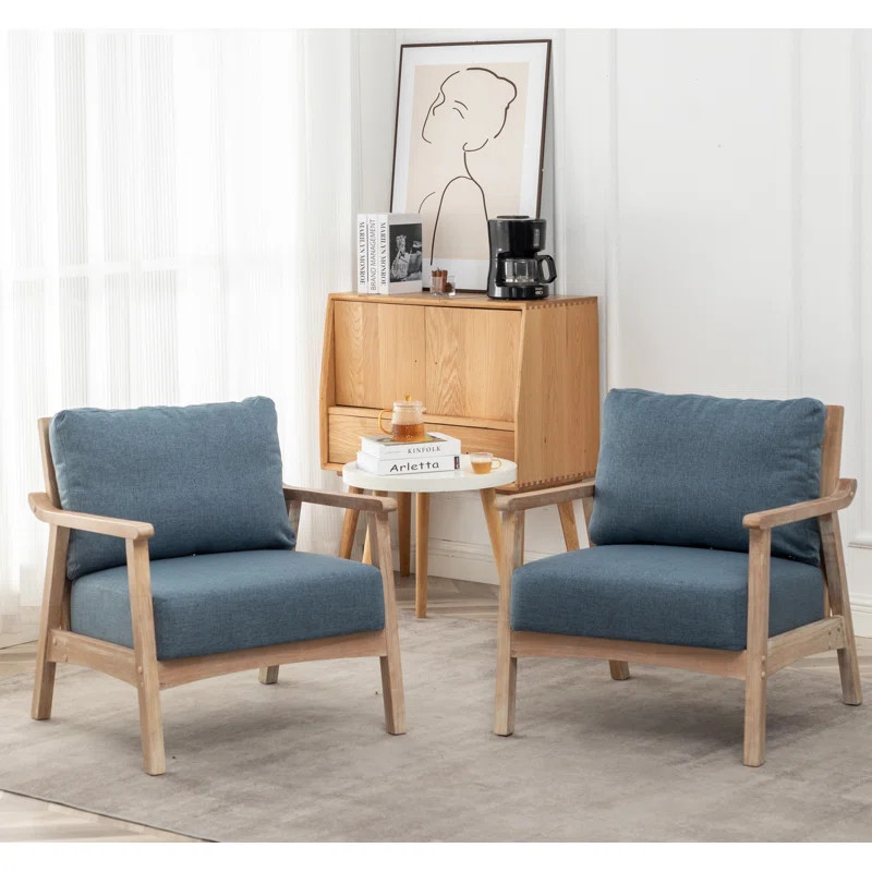 Willbanks 27" W Polyester Armchair (Set of 2) | Wayfair Professional