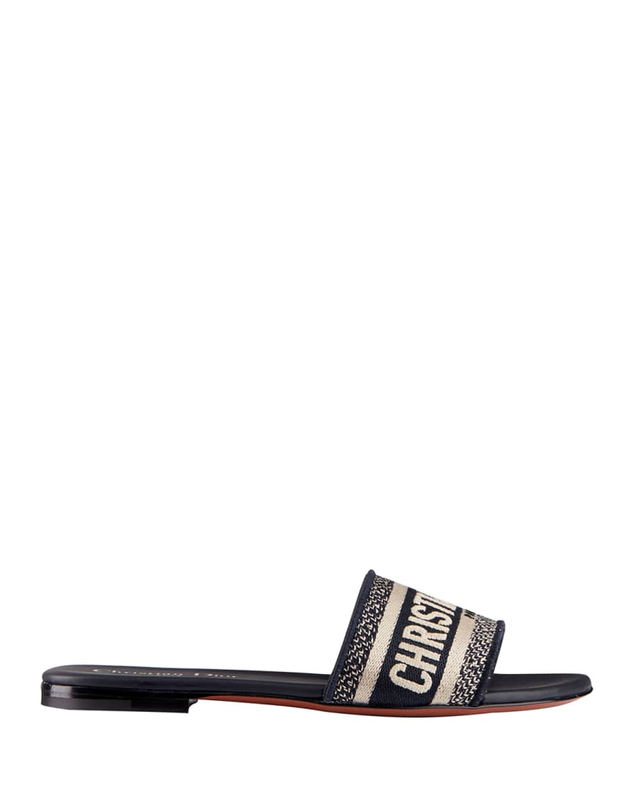 DIOR Dway Flat Mules | Neiman Marcus