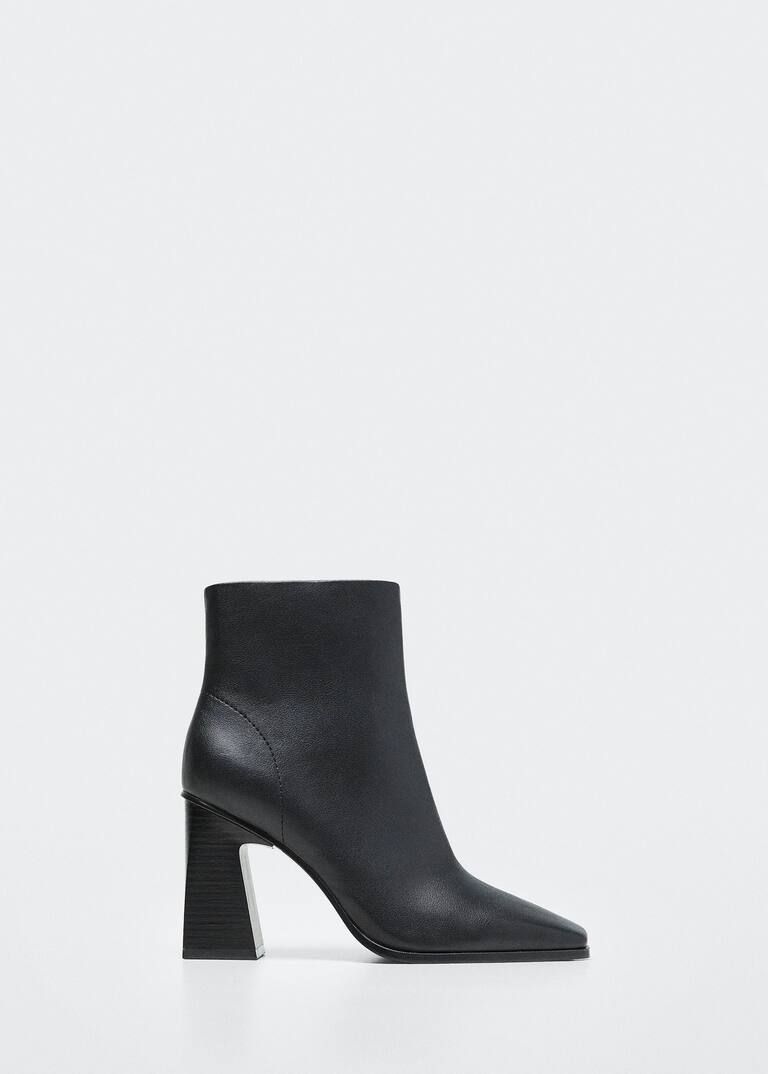 Squared-toe ankle boots | MANGO (US)