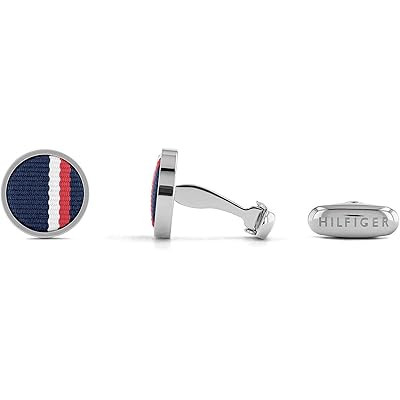 Tommy Hilfiger Jewelry Men's Stainless Steel Cufflinks - 2790352 | Amazon (UK)