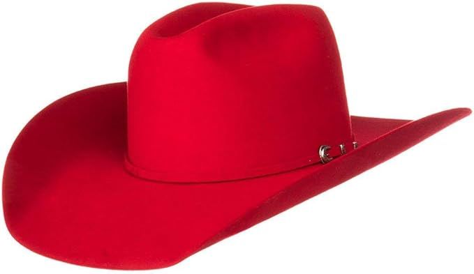 Rodeo King 7X Red 4 1/4" Brim Red 63/4 | Amazon (US)