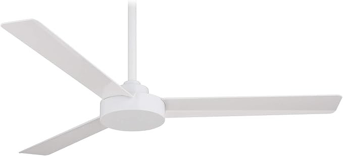 Minka-Aire F524-WHF Roto 52 Inch Ceiling Fan 3 Blades in Flat White Finish | Amazon (US)