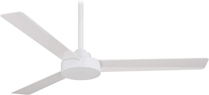 Minka-Aire F524-WHF Roto 52 Inch Ceiling Fan 3 Blades in Flat White Finish | Amazon (US)