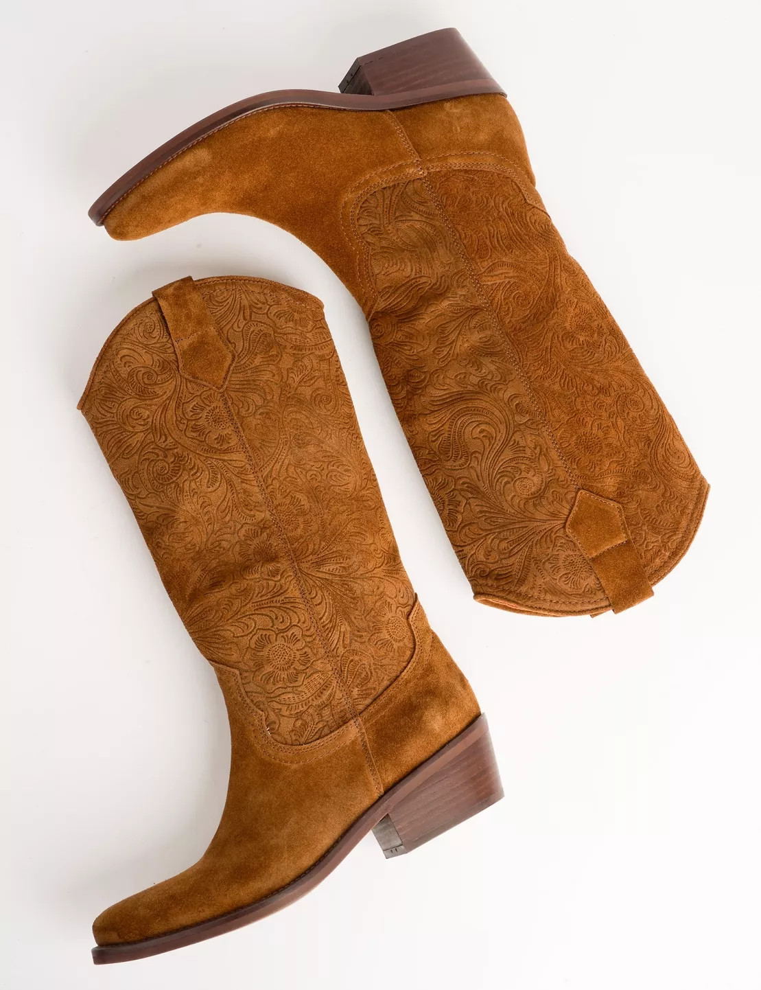Goldie Cordoban Suede Boot - Peat | Penelope Chilvers