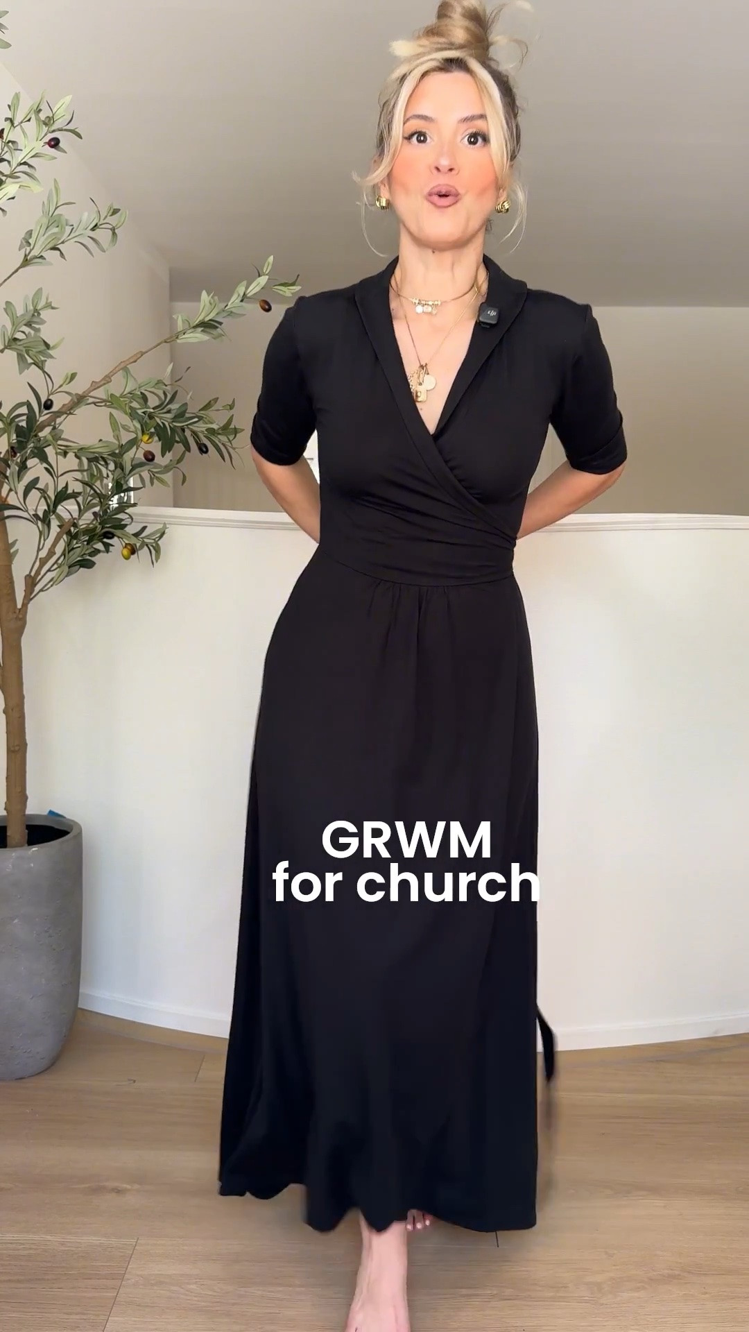 GRWM for church 🖤

Wearing an XS

#LTKgrwm #LTKootd #LTKU