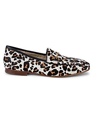 Loraine Leopard Calf Hair Loafers | Saks Fifth Avenue OFF 5TH