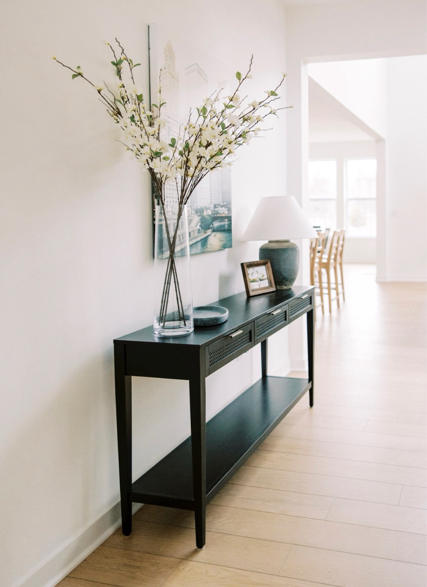 Our black console table is back in stock! It is such a great piece for the price. Add some flowers, artwork/mirror and a lamp and you have an inviting entryway. 

#LTKstyletip #LTKhome #LTKMostLoved