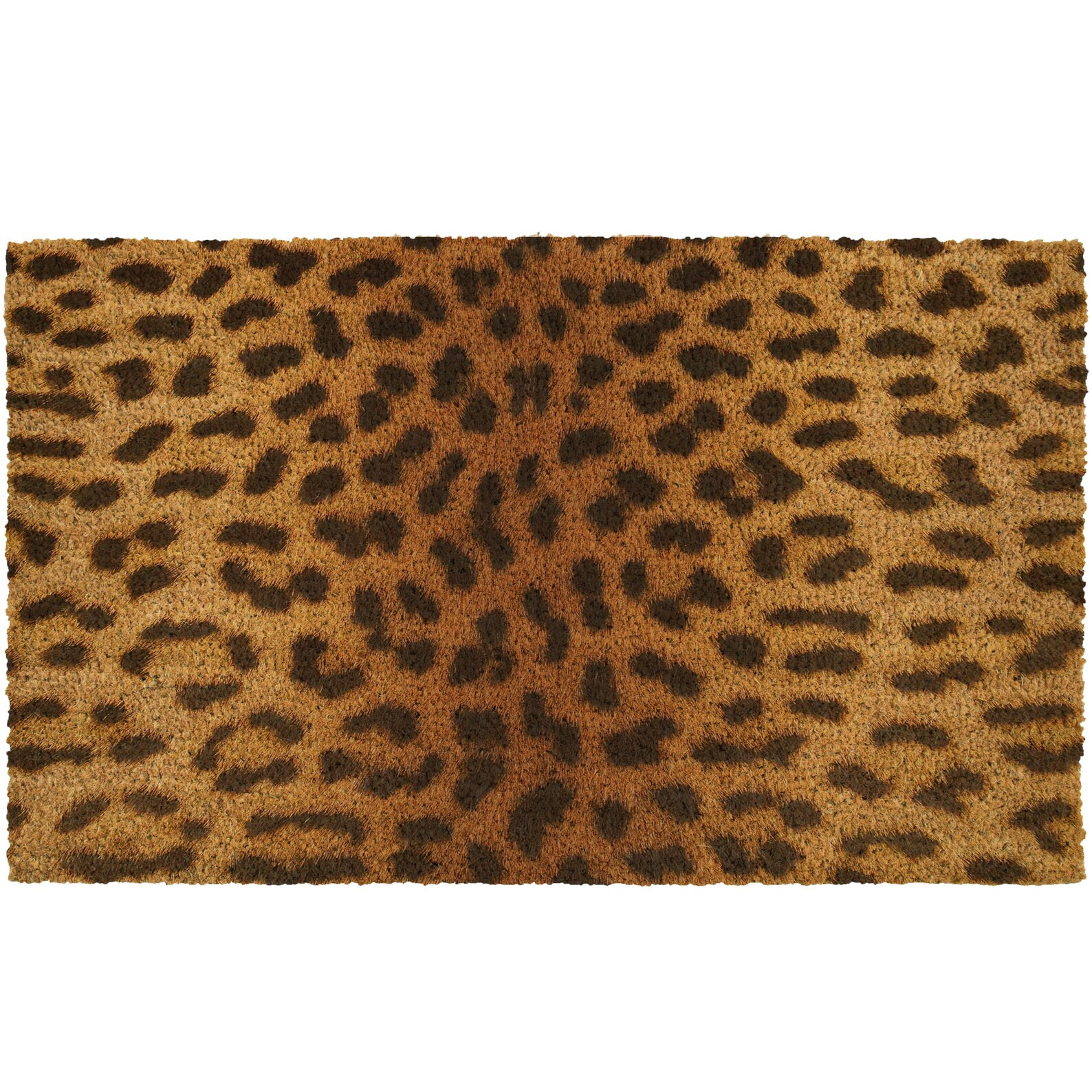 Leopard Print Outdoor Welcome Door Mat- Home Entry Doormat - 2 Sizes - Safari Pattern - Housewarm... | Etsy (US)