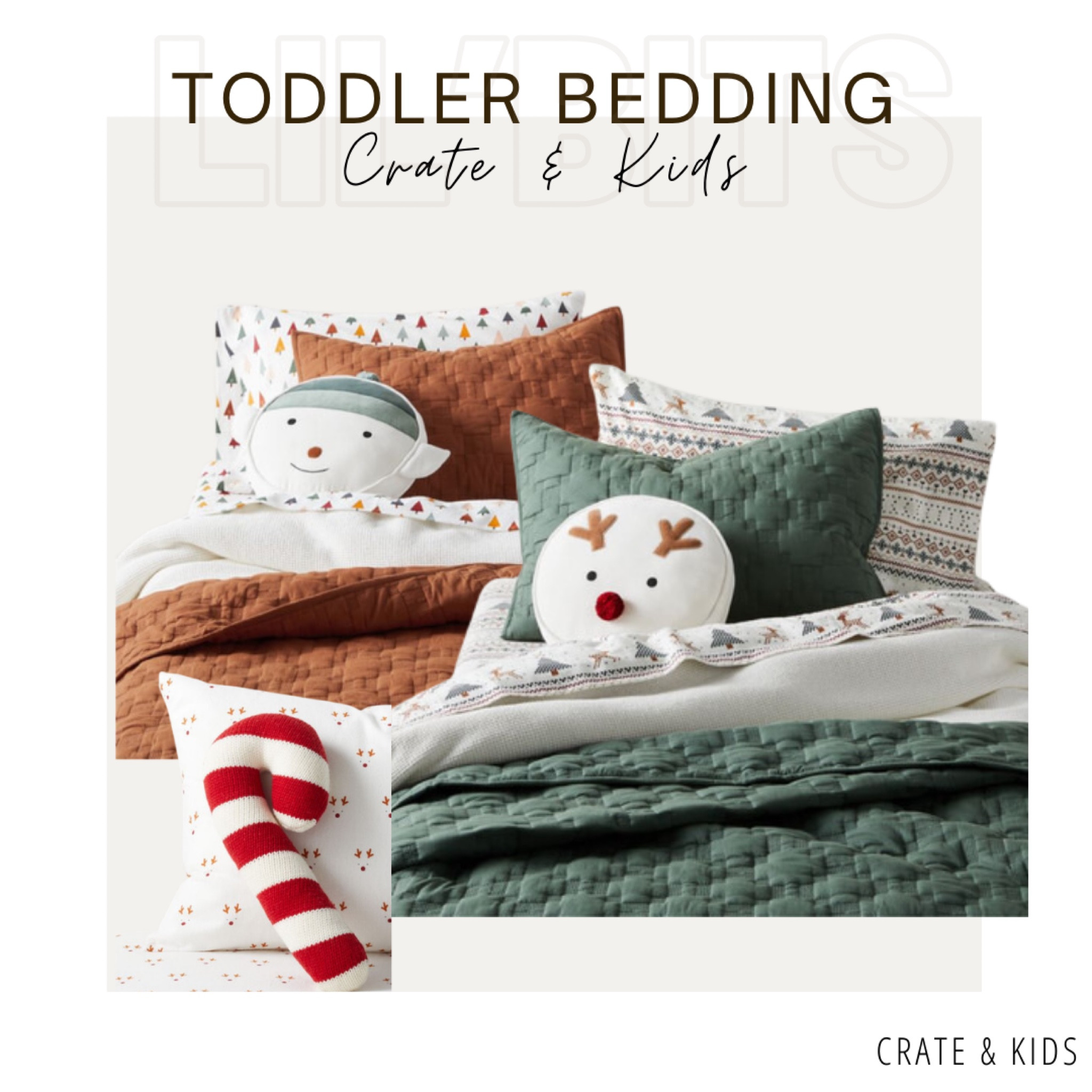Toddler Holiday Bedding 

#LTKkids #LTKSeasonal #LTKHoliday