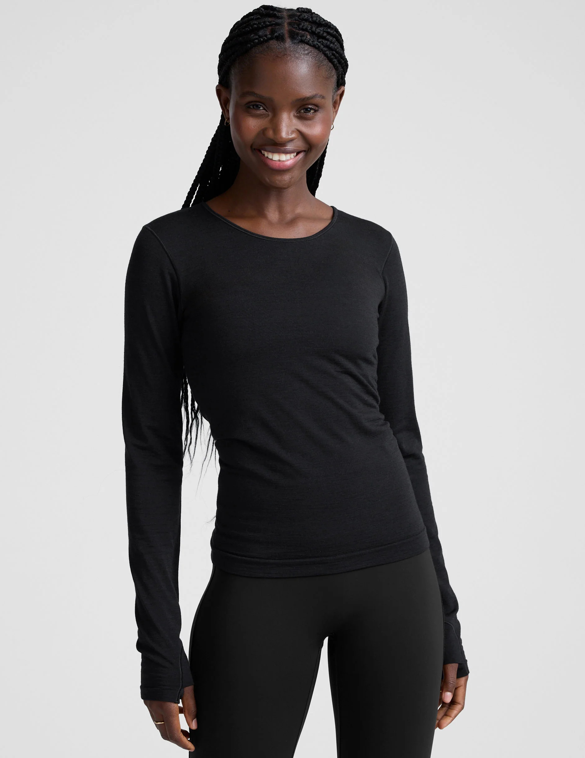 LuxeKnit Merino Wool Crewneck | Beyond Yoga | Beyond Yoga